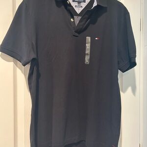 Tommy Hilfiger Men's Navy Polo Shirt